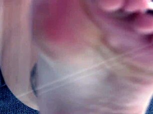 miss bimby teases with stilettos, licking and dominating in pov