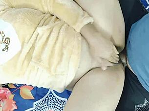 Indian Maid's Ass Fucked Roughly By House Owner In Kitchen