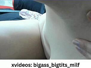 Teen uses toys for wet masturbation on her big ass and pussy