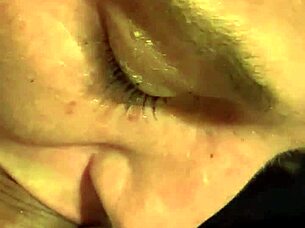 milf takes extreme deep throat and gets cum on face