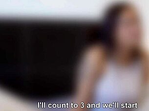 First casting of this 18-year-old Peruvian Latina girl – check her out in part 1.