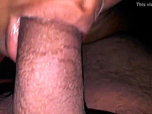 My stepsister sucks my cock slowly and milks all the cum with her soft hands