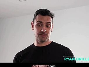 ryan's back for latina nuru massage with cum swapping