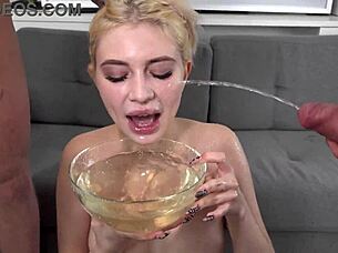 Kami Yammy takes on three monster cocks in deepthroat and ass to mouth, it's so intense!