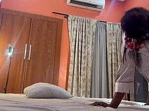 secret camera records nollywood actress in rough threesome, wanna see?