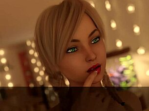 In the lust theory finale, the curvy teen gets assfucked and creampied hard, contrasting her innocent outfit.