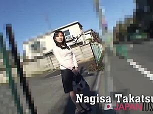 can this japanese cougar handle hairy pov pussy action?