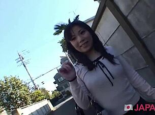 can this japanese cougar handle hairy pov pussy action?