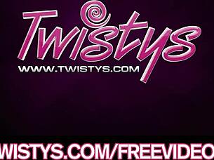 brunette teen 18+ jessi june teases her big natural tits like this. she shows them off slowly