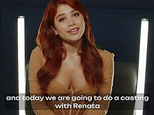 blonde renata fox and redhead marina gold play lesbian games to orgasm