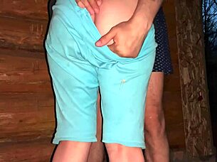 Watch pregnant milf get creampied in the barn!