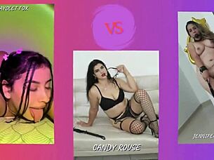 Lesbian Stepsister Teaches Her Big Tits And Hot Pussy.