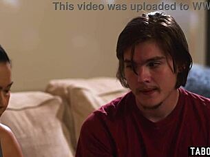 Stepmom comforts scared stepchildren with hugs