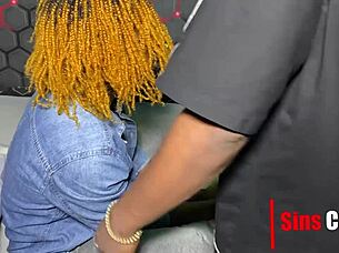 Kofi Passionately Fucks Cute Ebony Student