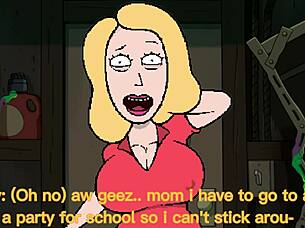 I, the son, get a blowjob from mommy in ghettoverse part 2