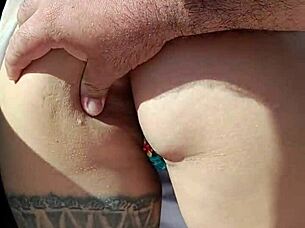 Why Is This Horny Mexican Prostitute Flashing Her Ass Outdoors?