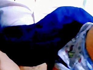 Convincing the high school girl to fuck leads to intense orgasm