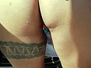 Why Is This Horny Mexican Prostitute Flashing Her Ass Outdoors?