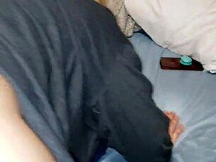 Milf whore's big white ass gets filled with cum during intense creampie sex