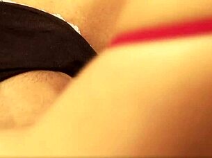 Raunchy lesbian maid chats with boss about work tasks.