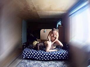 Hidden Cam: Curvy Wife Fucks Friend In Interactive Amateur Creampie