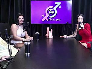 Safada Tries Double Penetration Once, But Blackout Hits The Party.