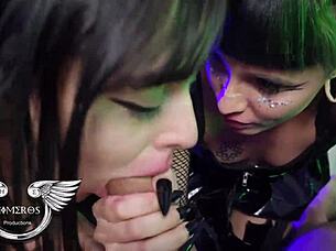 Daughter's Friends Suck Dick After Club In Sheer Red