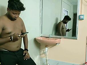 Desi sexy madam guides girl on banging with clear Hindi audio