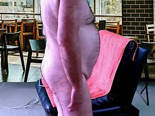 Here Is My Best Dessert! Tits and Ass Shaking for You!