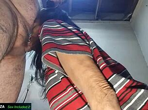 Lupita Gives Second Blowjob For Hot Cum