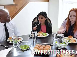i teached foster manners the hard way, full sceen on myfostertapes.com