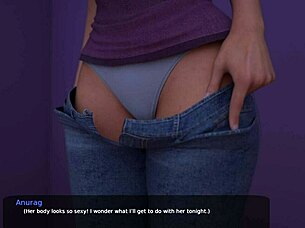 my stepsister's huge ass makes me cum again in this emotional hentai adventure