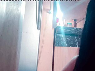 BBW wife cheats on boyfriend with plumber in kitchen