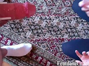 Mistress Slaps New Slave In BDSM Domination POV