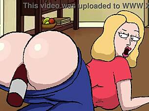 I, the son, get a blowjob from mommy in ghettoverse part 2