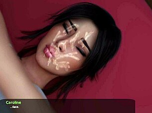 my stepsister's huge ass makes me cum again in this emotional hentai adventure