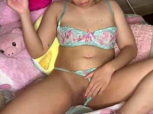 Hot Manaia talks dirty about older men during her first anal