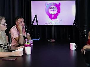 Charllottye Sheer Red Gets Wild In Swingers House, Turned Into A Naughty Suruba And Hurt During Recording!