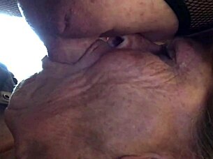 Granny in Wonder Woman Costume Face Fucks Cocksucking Goddess POV