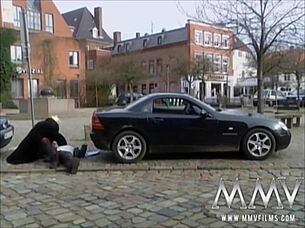 Erotic harlots taking large dicks in retro scenes