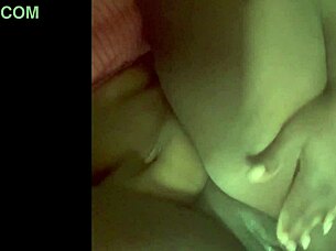 Wet Ebony Pussy Fucking Dildo!