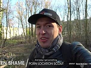 Slim Teen Megan Banged in Abandoned Hospital