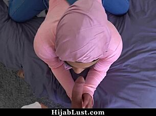 Hijab Teen 18+ Explores Deep Fantasies. She Gets Fucked Hard in Hijablust Video.