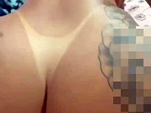 Giving My Ass For The First Time To A Big Monster Cock In Homemade Cuckold!