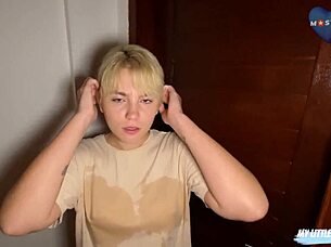 Im ashamed i was watching my neighbor at the pool now i have to fuck her to apologize