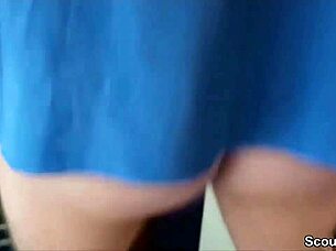 Milf boss helps young apprentice with his first hardcore bang