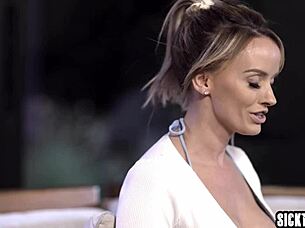 i swear, banging hardcore with milf stepmom pristine edge keeps me goin