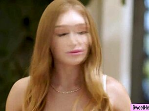 Lovely couple enjoy threesome sex with their ex girlfriend