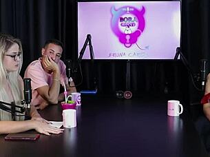 Charllottye Sheer Red Gets Wild In Swingers House, Turned Into A Naughty Suruba And Hurt During Recording!