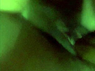 Wet Ebony Pussy Fucking Dildo!